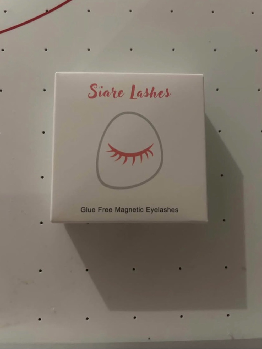 Glue Free Magnetic Eyelashes - Pink Accent